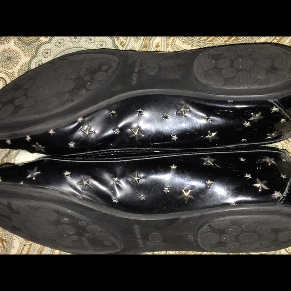 Jimmy Choo Star cut-out studded patent ballet - Picture 5 of 6